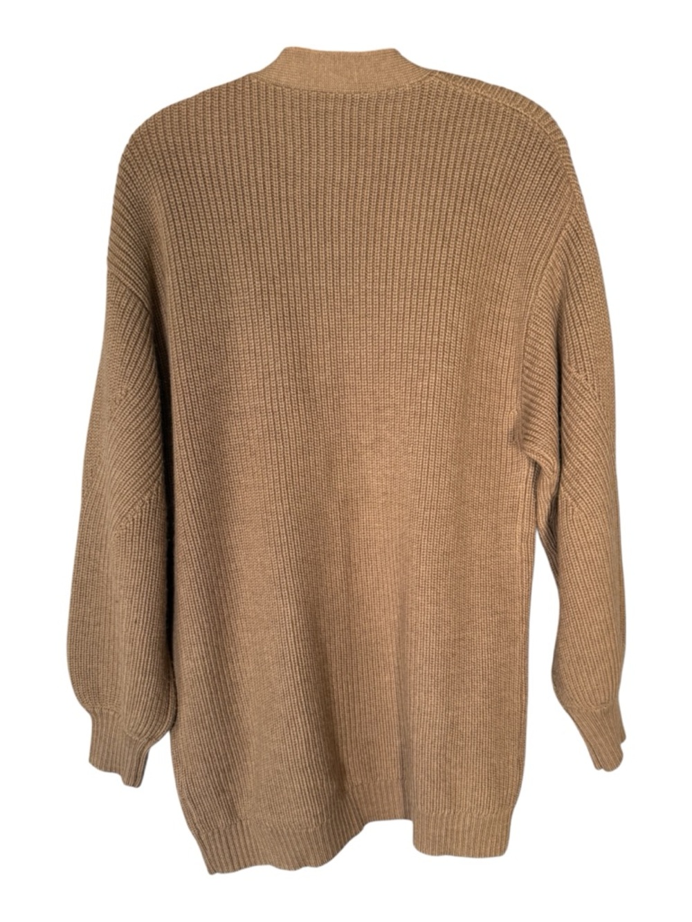 Aritzia Wilfred Free 100% Merino Wool Unwind Cardigan Knit Minimalist Simple XS - Picture 2 of 9